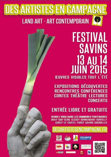 Festival de Land&rsquo;Art de Savins, l&rsquo;édition 2015